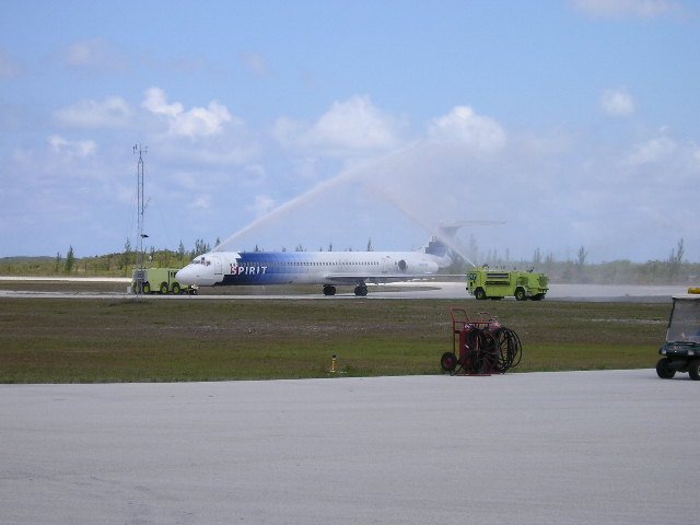 Picture 2 Of Airplanes Taking Off and Landing In The Bahamas